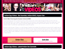 Tablet Screenshot of indianspyvideos.com